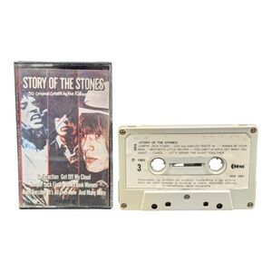 Story Of The Stones Classic Rock Cassette Tape Album Part 2‎ Sides 3/4